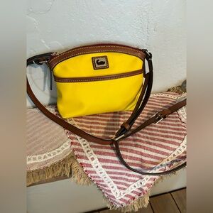 Dooney & Bourke Wayfarer Nylon Domed Crossbody yellow